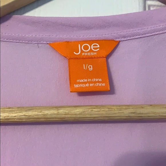 Purple Sheer T-Shirt Joe Fresh - Picture 2 of 3